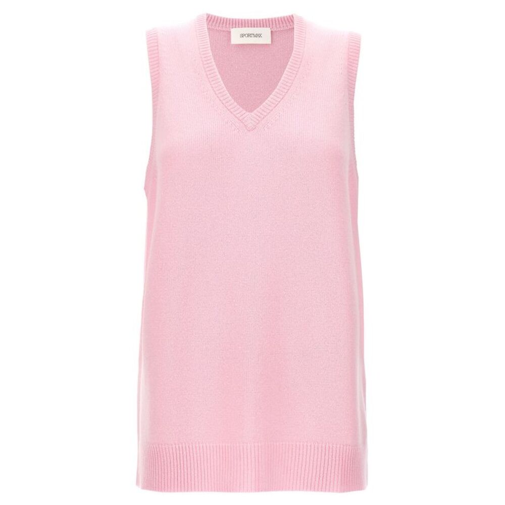 Sportmax Multicolor Wool Sleeveless Women's Jacket